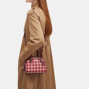 Coach Red and Pink Satchel